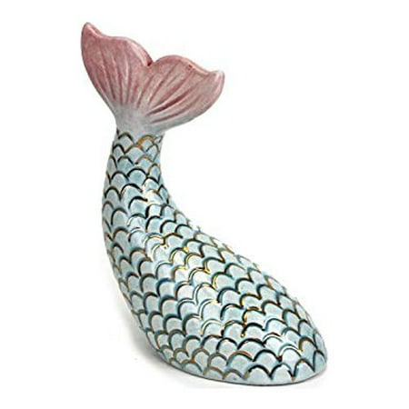 Beachcombers 5.4-inch Ceramic Mermaid Tail Bank