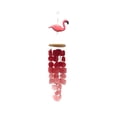 thumbnail image 1 of Beachcombers B22304 Flamingo Pink Ombre Capiz Chime, 31.4-inch High, 1 of 2