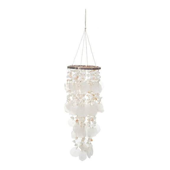 Beachcombers B25171 Capiz Shell Wind Chime, 60-inch Height