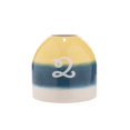 thumbnail image 1 of Beachcombers Ceramic 2 Buoy Vase  Yellow, 1 of 1