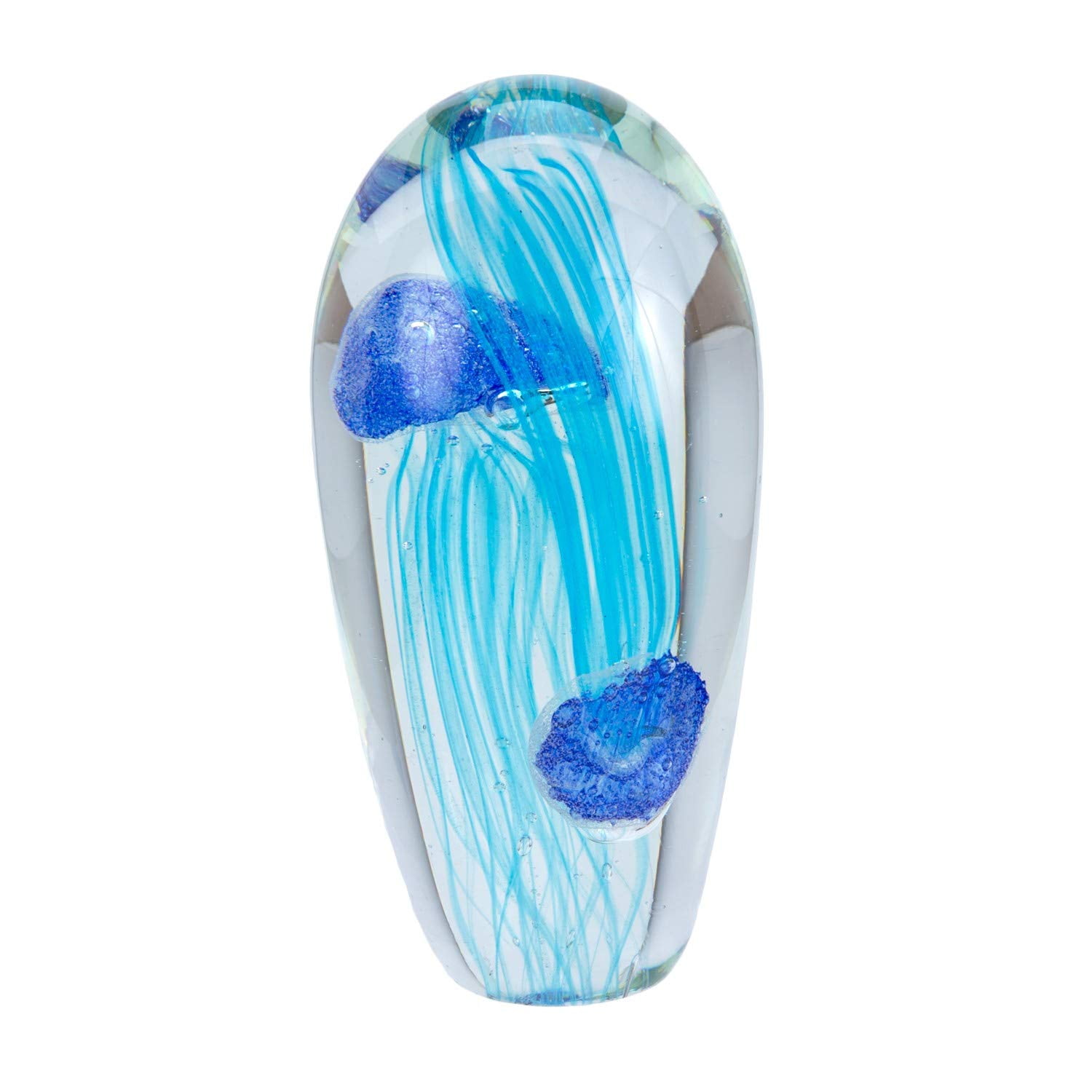 Beachcombers Double Blue Jellyfish Glass