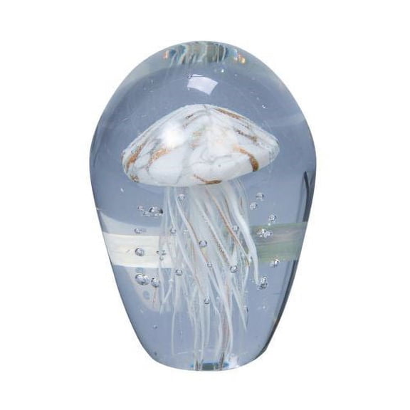 Beachcombers Glow/Glitter Jellyfish Glass