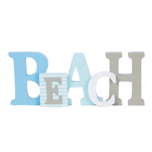 Beachcombers Beach Word Sign - Tropical Beach Dcor