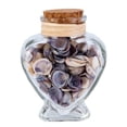 thumbnail image 1 of Beachcombers Md. Heart Bottle w/Shells, 1 of 2