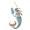 thumbnail image 1 of Beachcombers Mermaid with Coral Christmas Holiday Ornament Metal 8 Inches, 1 of 1