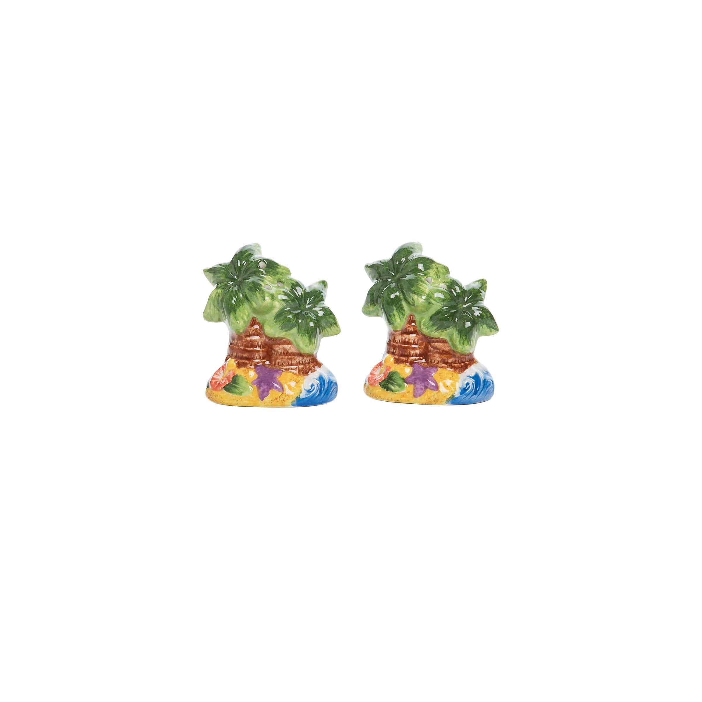 Beachcombers Set Sale E Pepe A Forma Di Delfino Multicolore - Ceramica 14 Cm