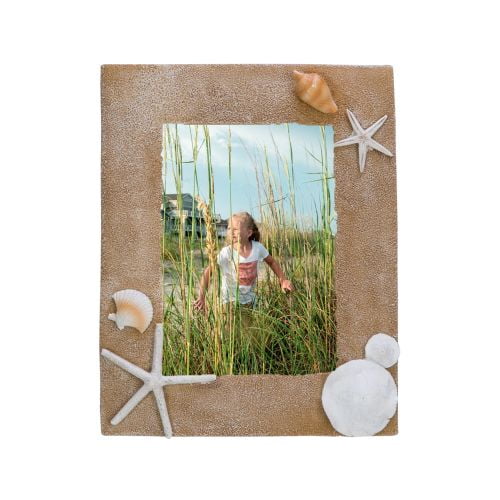 Beachcombers Sand And Shell Photo Frame
