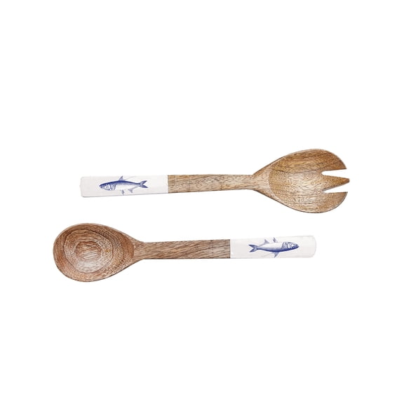 School Of Fish Salad Utensils Serving Spoons
