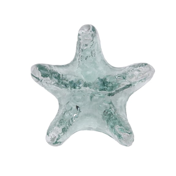 Beachcombers Sea Star Glass Art, 3-inches Length, Home Decor Accessories