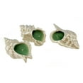 thumbnail image 1 of Beachcombers Seashell Shaped Pearlescent Candle Holders Set of 3, 1 of 1