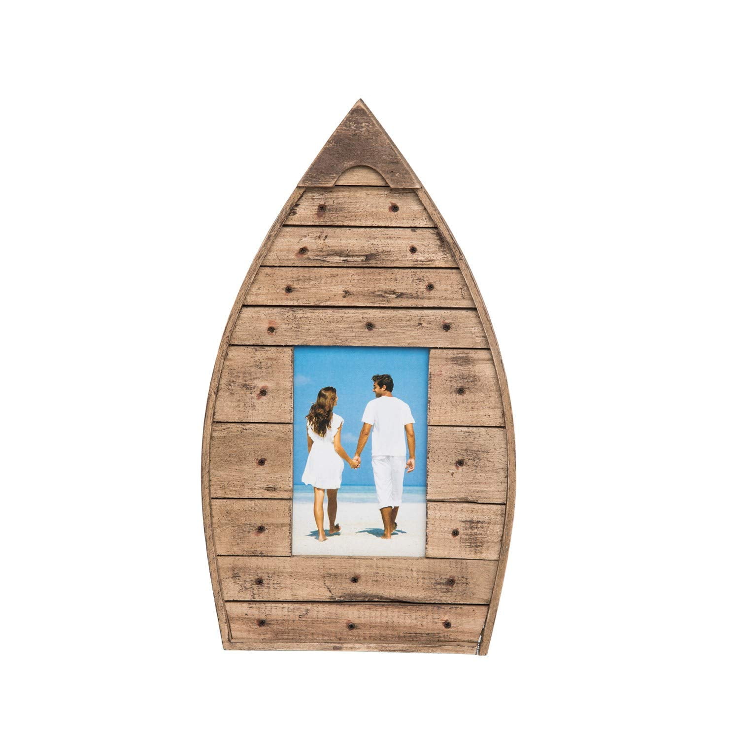 Beachcombers Wood Boat Frame Home Decor