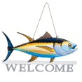 thumbnail image 1 of Beachcombers Yellowfin Tuna Welcome Sign, 1 of 1