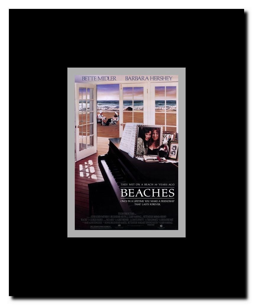 Beaches Framed Movie Poster