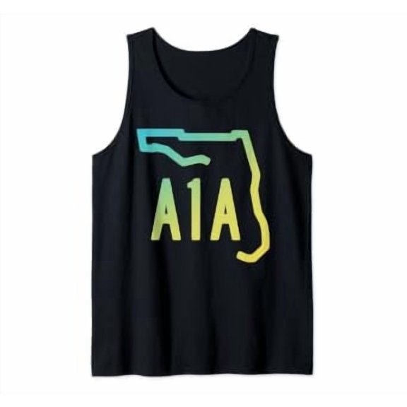 Beachfront Avenue Atlantic Ocean Souvenir Tank Top Size S-3XL
