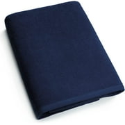 Beachland - Solid Beach Towel 30 x 60 inch Pool and Resort Style - 100% Cotton - Extra Soft and Absorbent Navy, 1 Towel