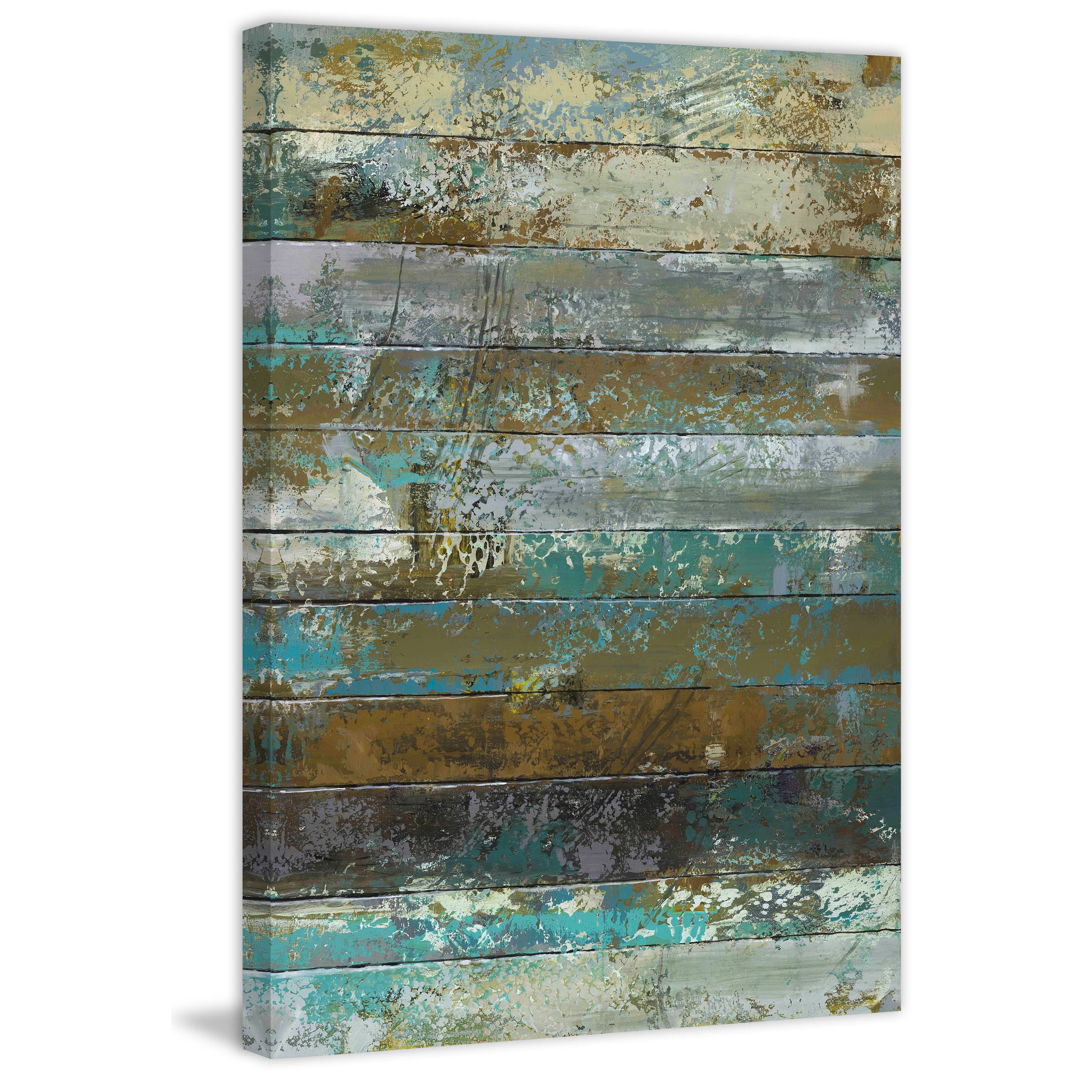 "Beachwood II" Painting Print on Wrapped Canvas