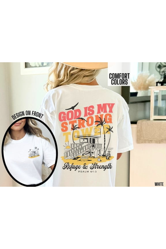 Beachy Christian T Shirt Cute Summer Graphic Tees Jesus Shirt Women Surf Tshirt Aesthetic Summer Clothes Religious Apparel