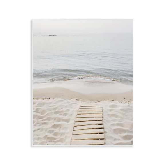 Stupell Industries Beachy Planked Walkway Wall Plaque Art, design by Sisi and Seb, 14 x 11