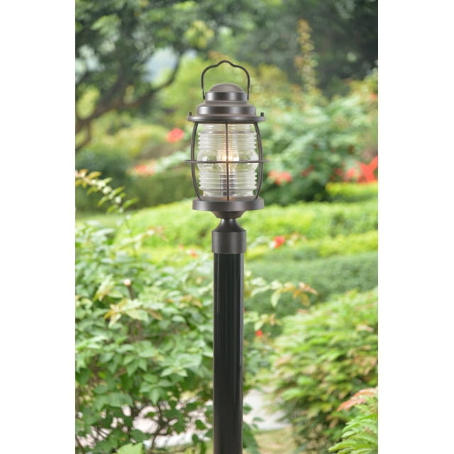 Beacon 1 Light Post Lantern with Copper Finish