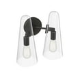 thumbnail image 1 of Modway Beacon 2-Light Wall Sconce in Clear Black, 1 of 7