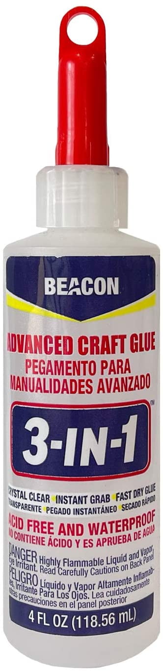  4 Ounces Craft Glue Quick Dry Clear, Craft Glue