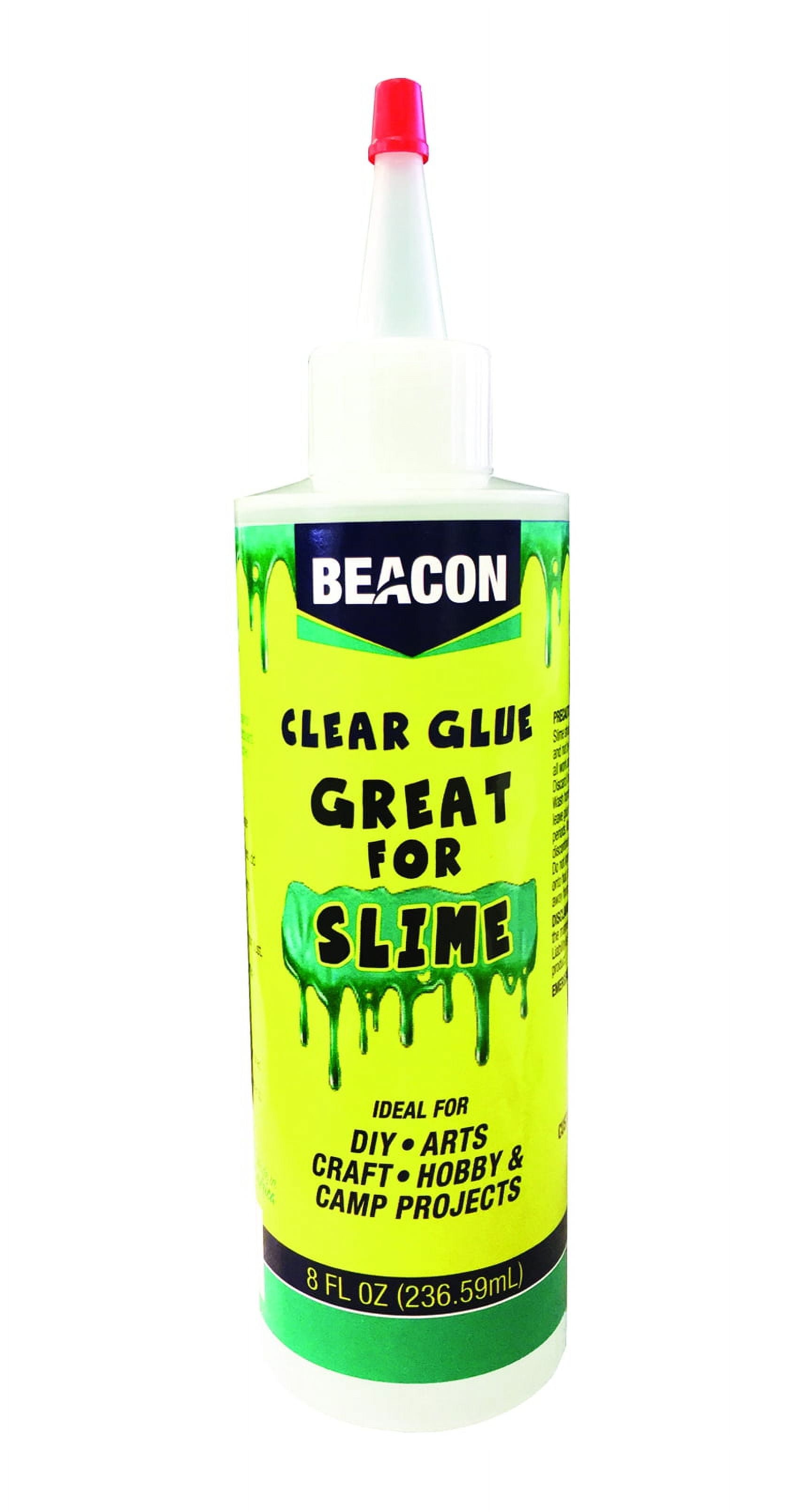 8oz BEACON CLEAR GLUE for SLIME - safe, non-toxic fun craft