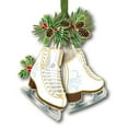 thumbnail image 1 of Beacon Design White Ice Skates Ornament with Pine Cone, Tree Decoration for Sport, 1 of 1