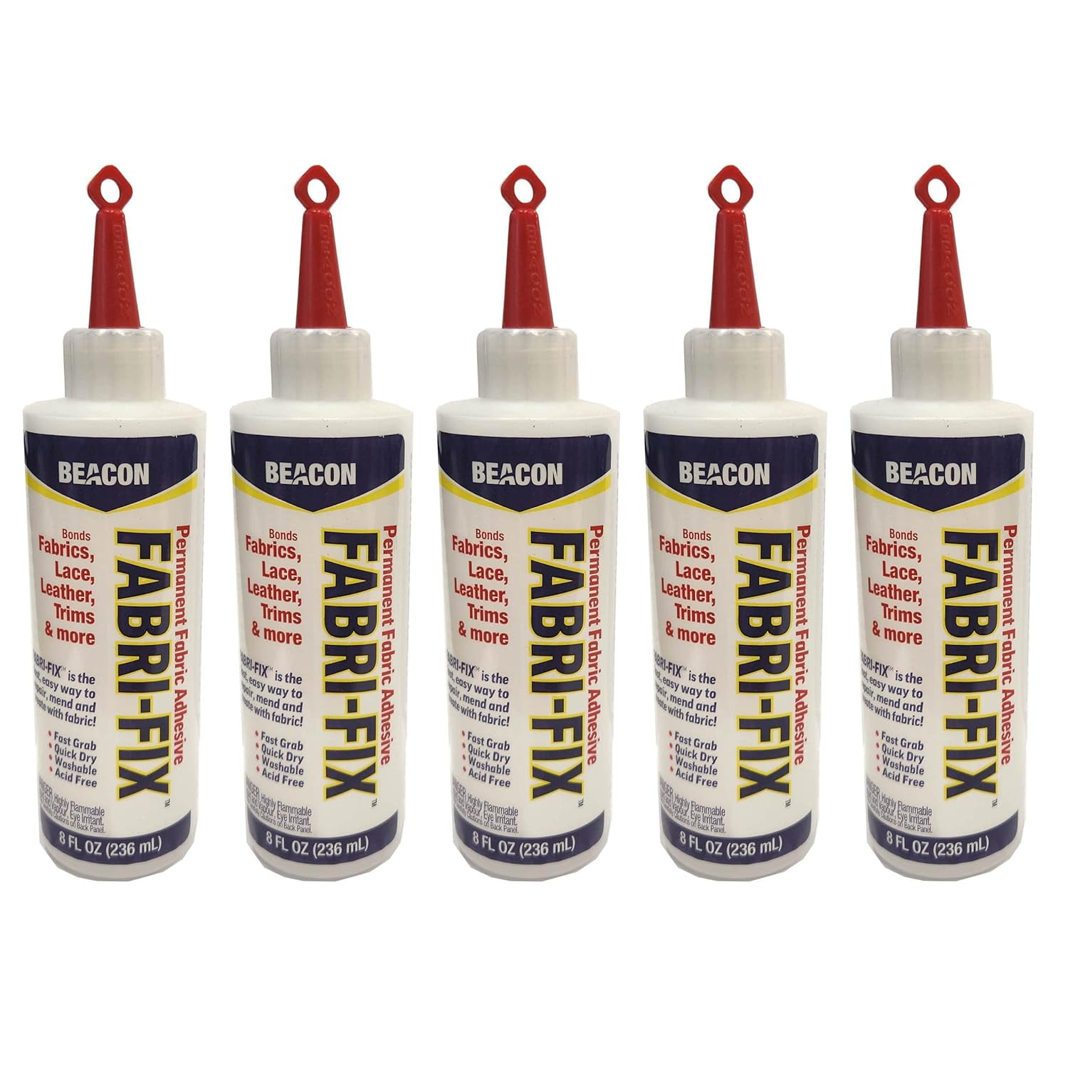 Beacon FabriFix Permanent Adhesive The Glue Gun In A Bottle 8 Ounces