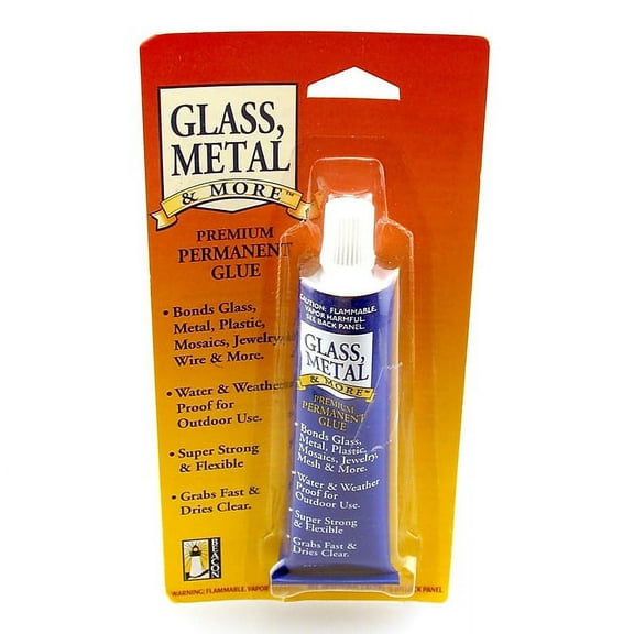 Beacon Glass, Metal And More Premium Permanent Glue 2 Oz. [Pack Of 3] (3PK-GM15C)
