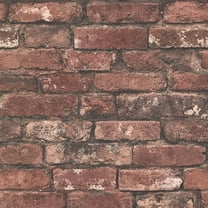 Beacon House Brickwork Rust Exposed Brick Wallpaper
