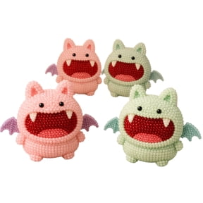 Bead Animal Making Kit 3D Monster Diy Craft Kit for Adults Single Pack Halloween Decor Display