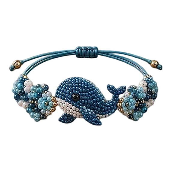 Bead Bracelet Making Kit, 3d Beaded Embroidery Beading Kit, All-in-One Bead Kits for Bracelet Making DIY Jewelry Craft Set