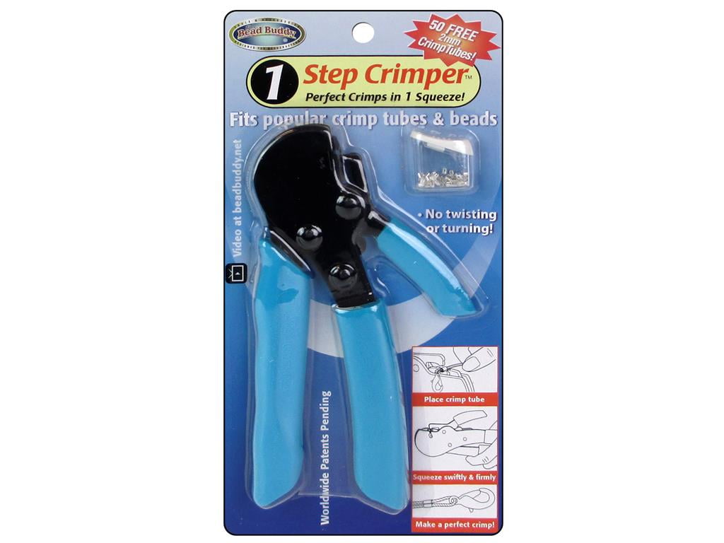 1 Step Crimper Tool by Bead Buddy Perfect Crimps in 1 Squeeze I WISH I Knew  About This Tool Years Ago Fits Crimps Beads & Tubes 