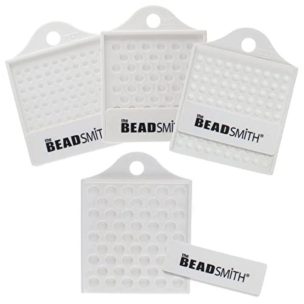 Bead Counter Set 4 Trays In Assorted Sizes, 38Mm Adjustable Slider
