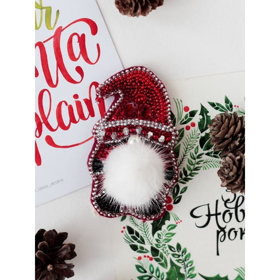 Bead Embroidery Decoration Kit - Gnome AD-208