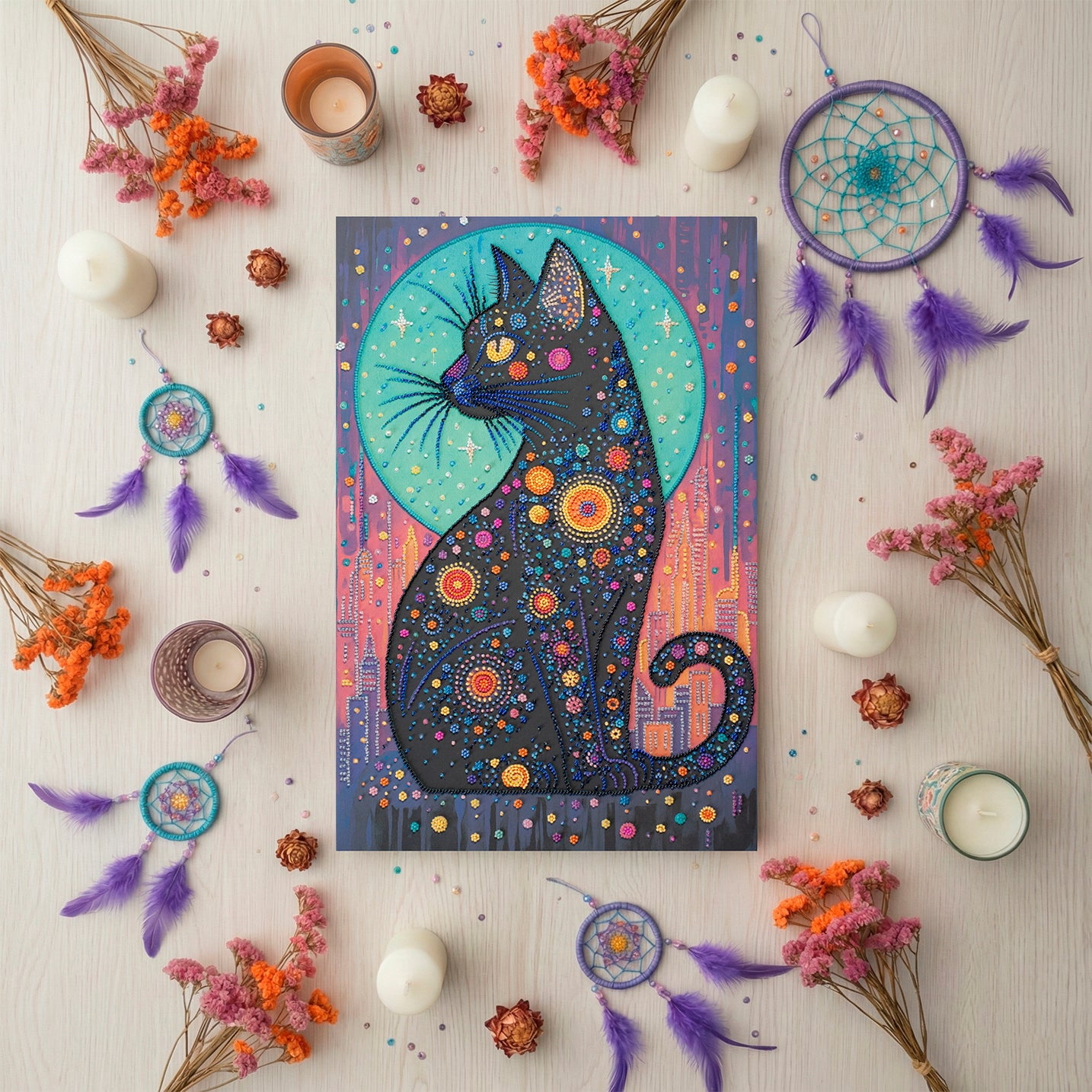 Bead Embroidery Kit - Stellar Gaze AB-967
