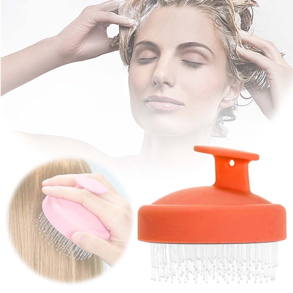 Bead Hair Comb Detangling Brush for Wet and Dry Hair Styling Tool Gentle Massage Shower Comb Portable Wide Teeth Washing Brush Smoothing Detangler