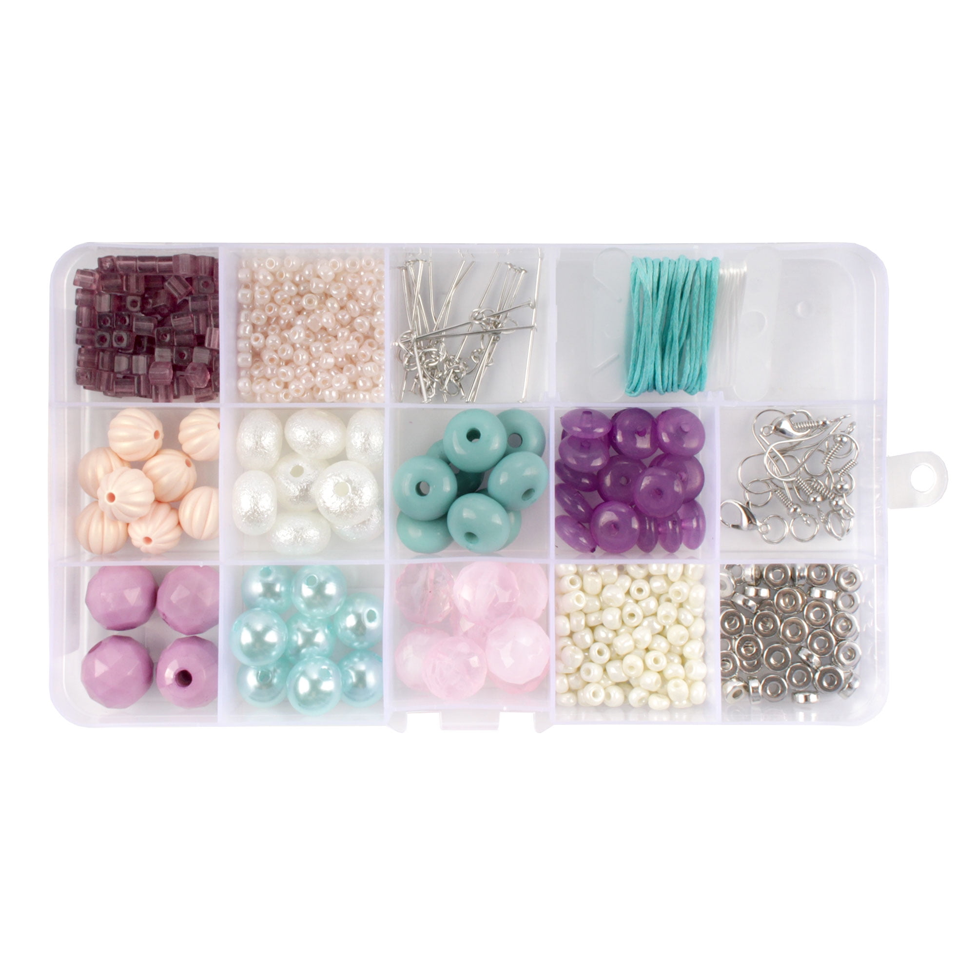 Bead Kits for Jewerly Making - 600pcs Bead Craft Set - DIY