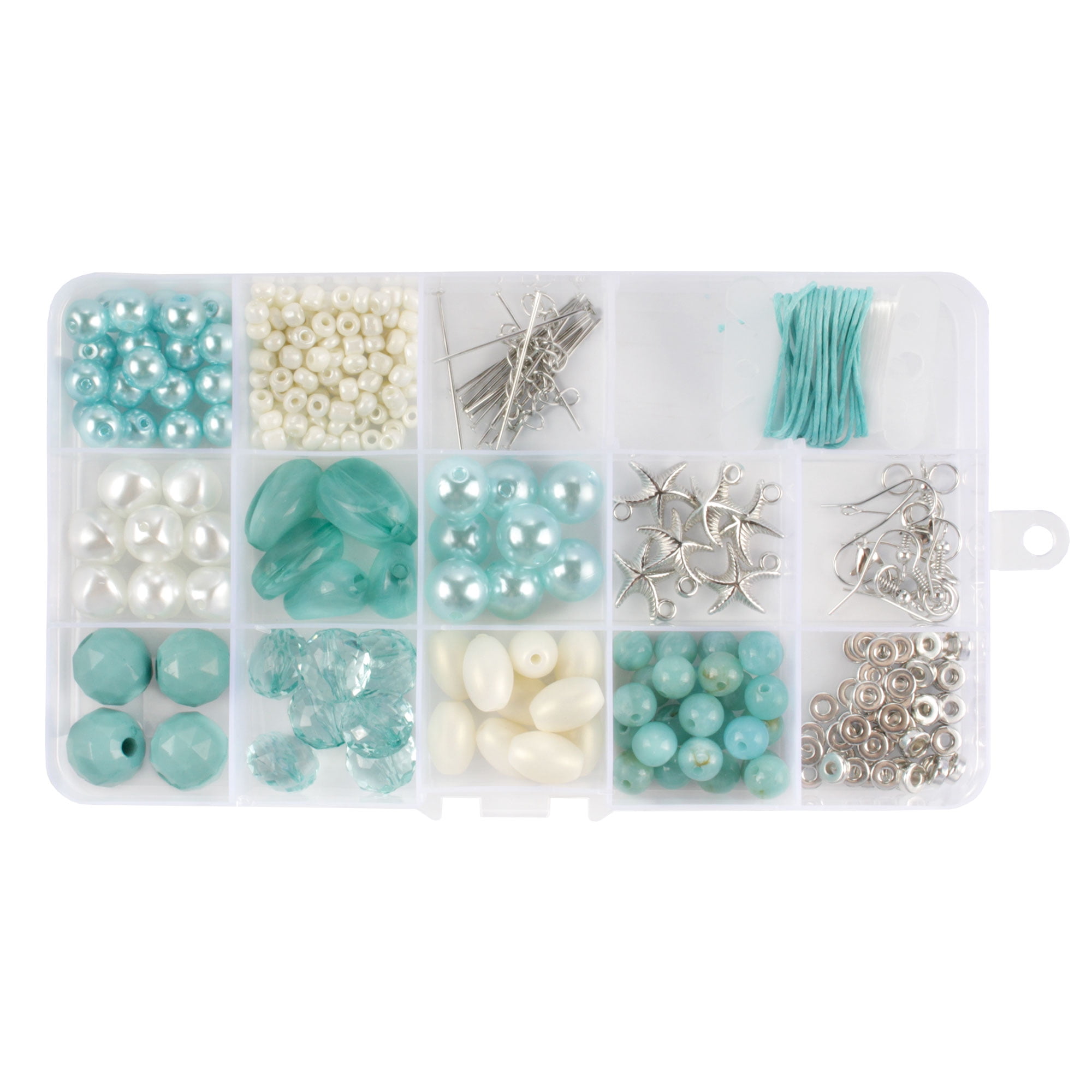 EXCEART 600 Pcs Jewelry Kits Jewlery Kit Decked Accessories Bejeweled Kit  Decorative Curtains Jewelry Accessories Glass Beads Crack Bead Beaded Round