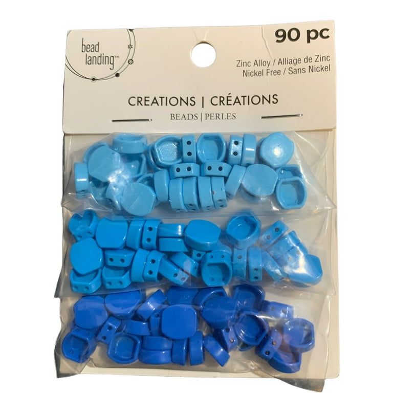 Bead Landing Creations Beads 90 pieces Shades of Blue
