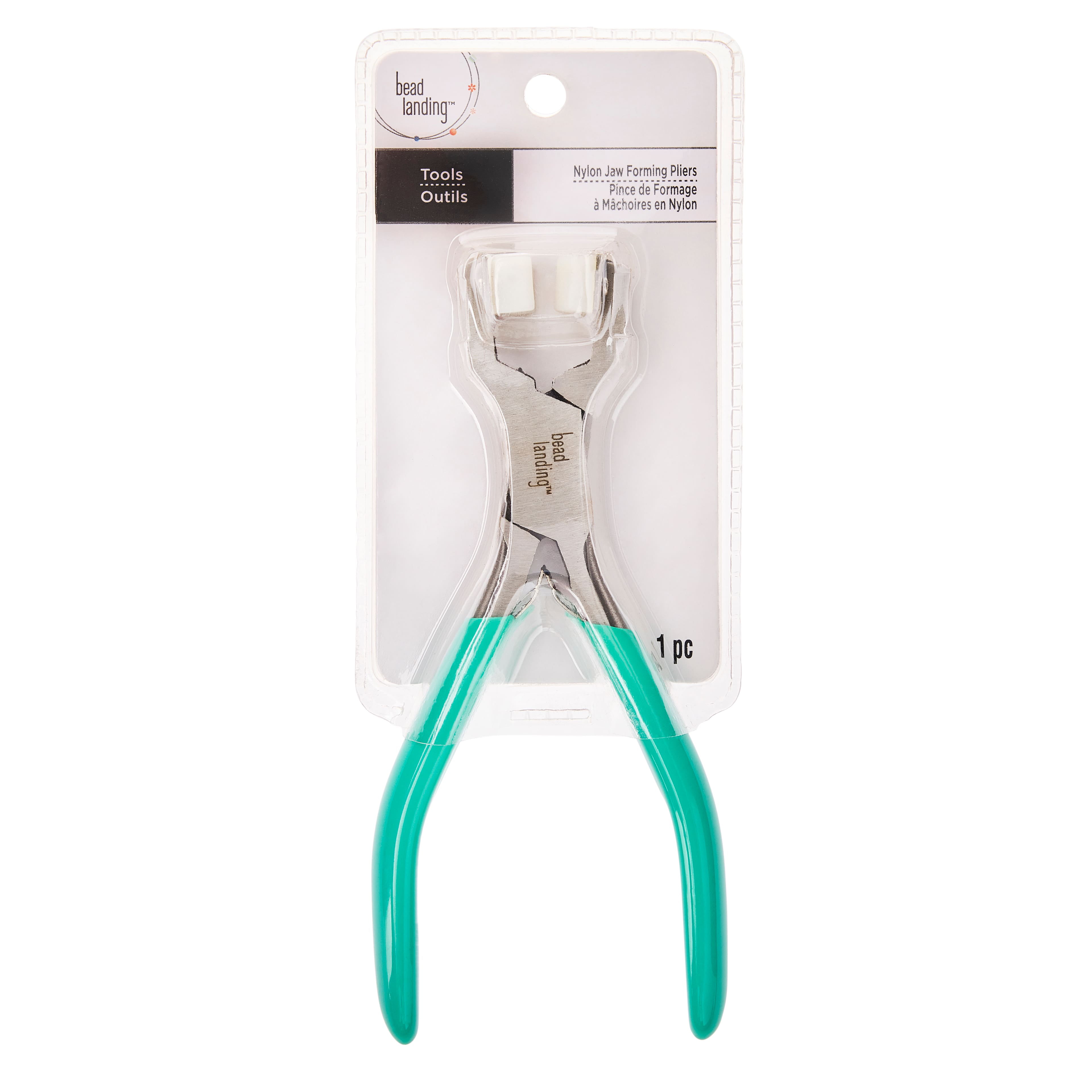 Bead Landing Chain Nose Pliers in Blue Turquoise | Mini | Michaels