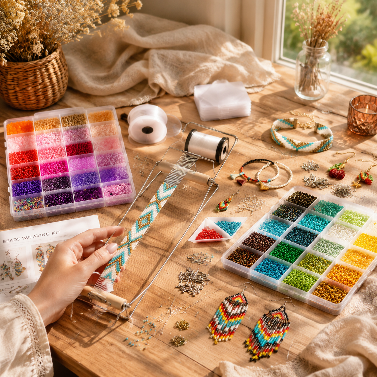 necklace bead craft kits for adults