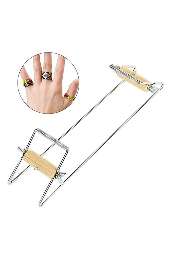 Bead Loom, Metal Jewelry Loom Beads Loom for Weaving Bracelet