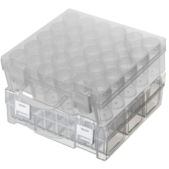 Bead Organizer Box, Bead Storage Box, Diamond Painting Storage Containers Diamond Painting Accessories Boxes for Jewelry Beads Rings Charms Glitter Rhinestones