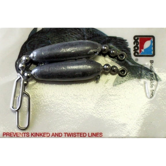 Bead R10T Trolling Sinker 1oz (1 per pack) - Nickel