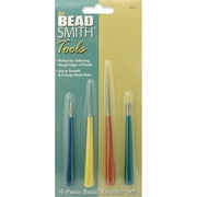 Bead Reamer - Set Of 4 Bead Reamers For Beading (1 Set)