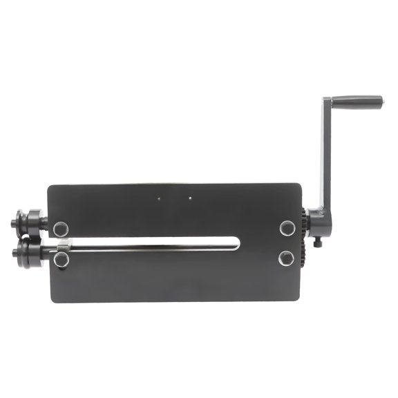 Bead Roller, Jewelry Rolling Mill Machine, Manual Metal Bead Roller Gray, with 6 Sets of Dies, for Sheet Metal Up to 1.2mm Steel, Bench Vise Mount, for Jewelry Making, Metalworking, DIY