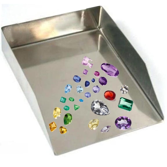 Gemstone Scoop Bead Shovel Diamond Prospecting Gold Silver 1.-3/4"x 2.-3/8"