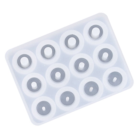 Bead Silicone Mold Set For Resin Jewelry Making With Sphere Cubes Oval Shapes
