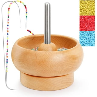  Tilhumt Clay Bead Spinner with Replacement Needle, Electric Bead  Spinner for Jewelry Making, Automatic Clay Beads Bowl for Making Bracelets,  Necklace (Patented) : Arts, Crafts & Sewing